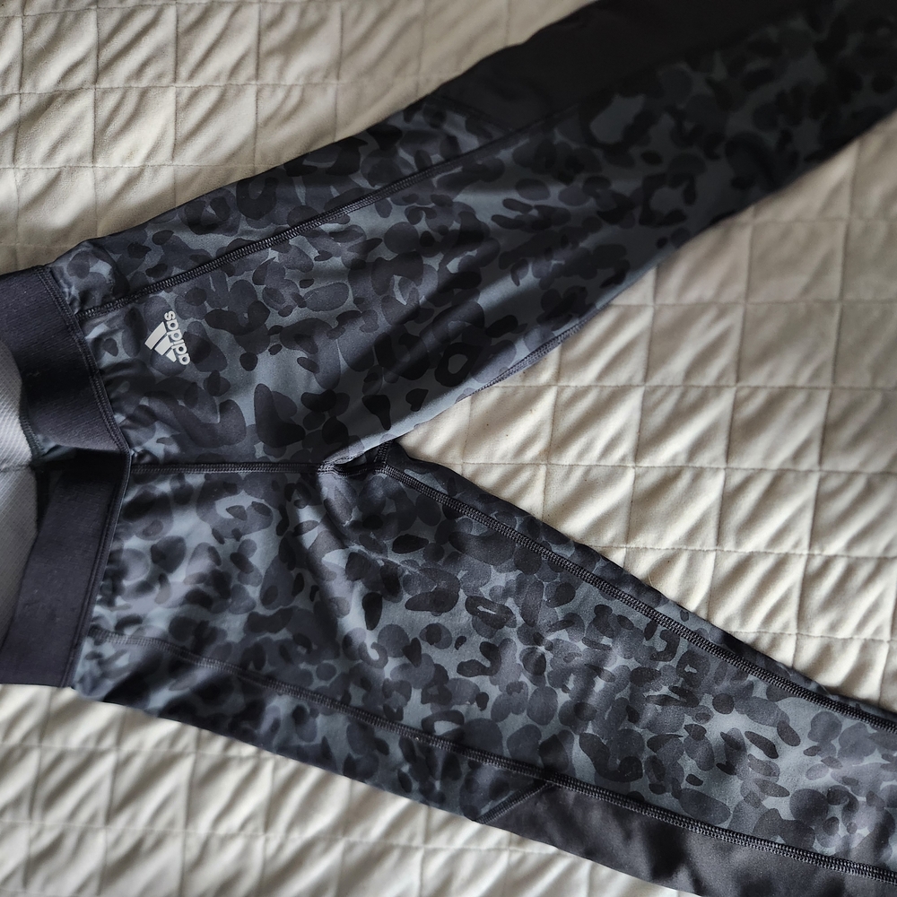 Adidas Charcoal Camo Leggings